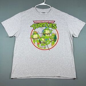 Nickelodeon Gray Teenage Mutant Ninja Turtles Tee